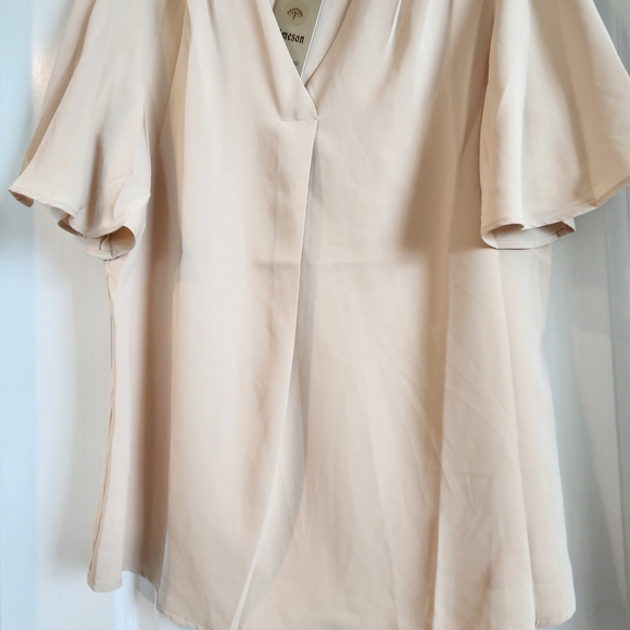 Timson Large cream blouse with tags - Picture 2 of 6